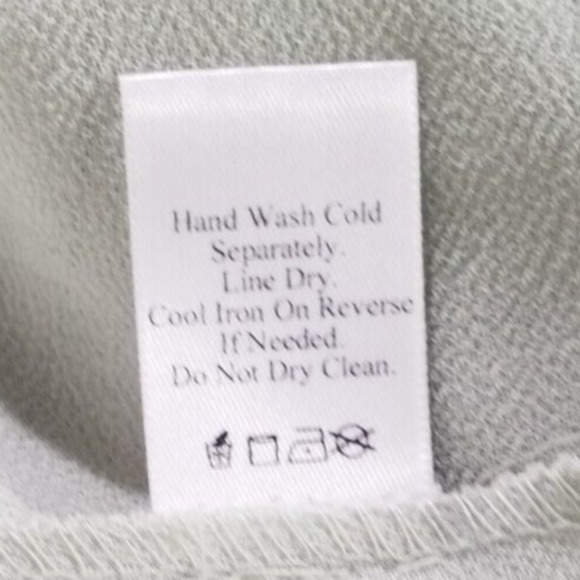 Coldwater Creek Women’s W24 Open Front Cardigan Beaded Sleeves Shoulder Pads - Picture 6 of 7